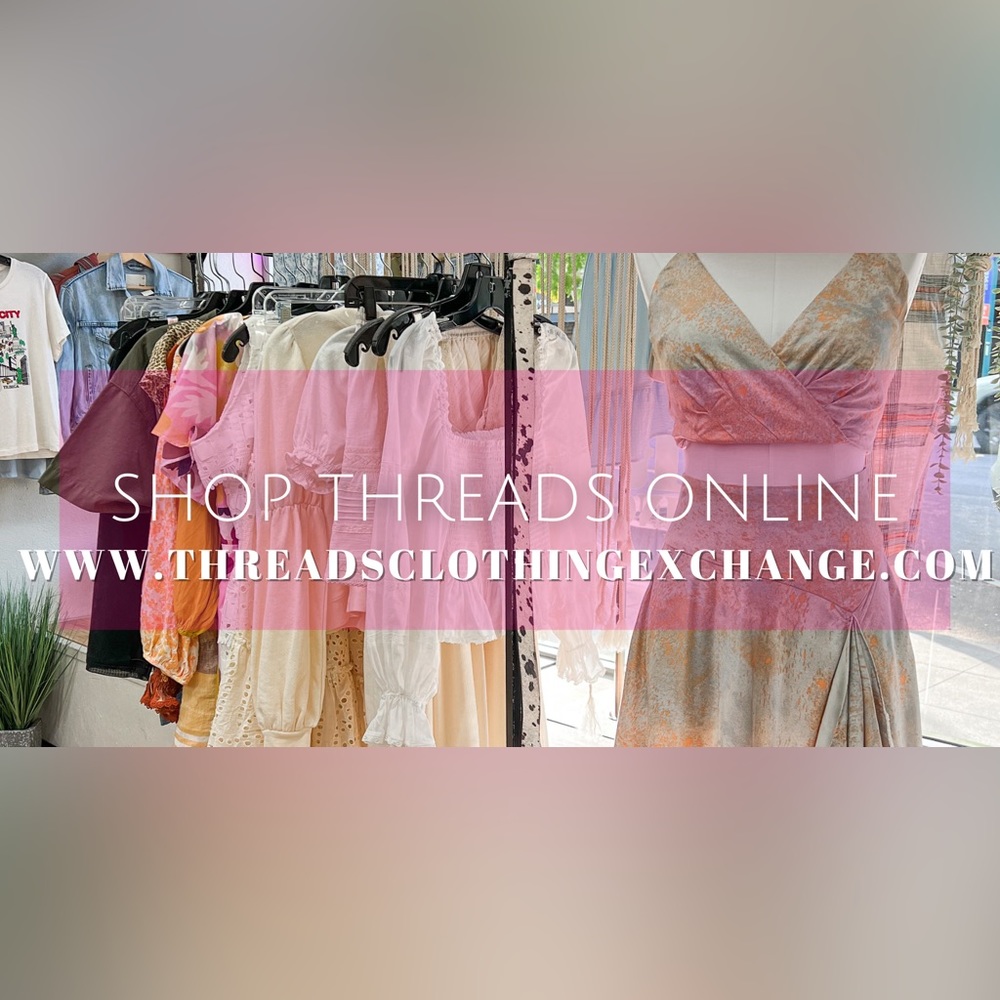 Local mom + daughter owned size inclusive Clothing Exchange! Shop our IG✨